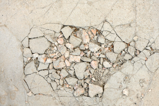 破坏混凝土地板的纹理，复古风格的背景图像，复制空间和背景。图片下载