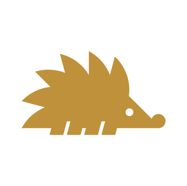 刺猬的标志图片下载