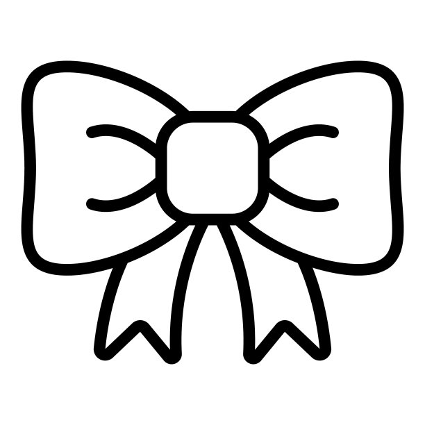 蝴蝶结轮廓图标印度教节日印度教图片下载