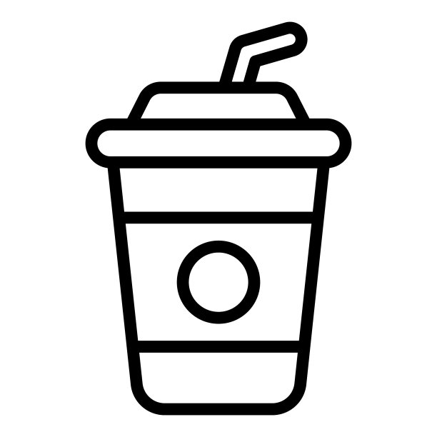 果汁玻璃轮廓图标印度教节日图片下载