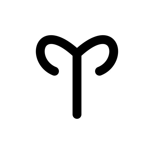 星座图标矢量设计模板图片下载