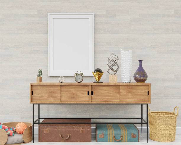 3D室内设计最小装饰模型相框图片下载