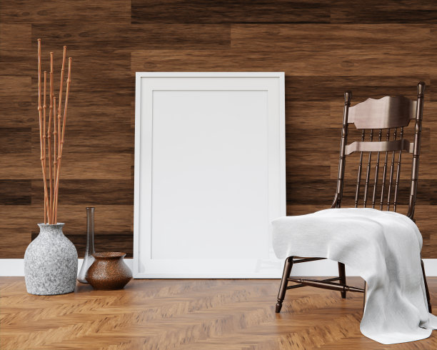 客厅三维室内设计和模型框架图片下载