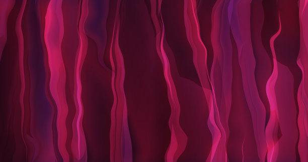 明亮的发光美丽的彩虹红色红宝石半透明的线条波带能量神奇的背景在高分辨率抽象图片下载