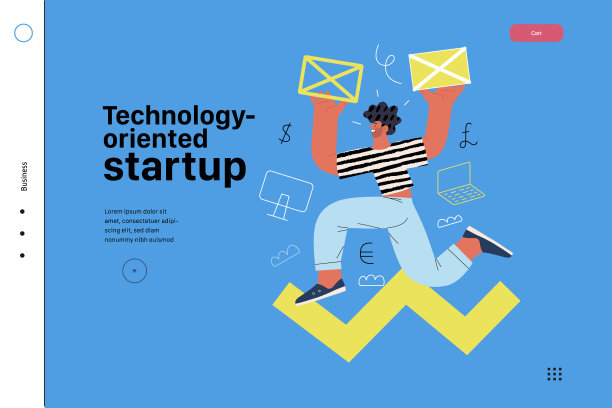 启动插图，网站登陆模板。建立新业务的概念图片下载