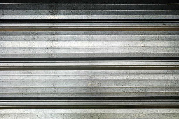 旧生锈的锌墙纹理背景。图片下载