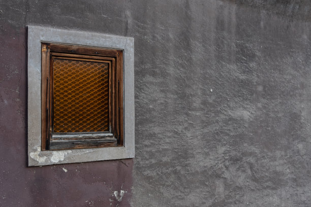 橙色窗户上的抽象墙纸图片下载