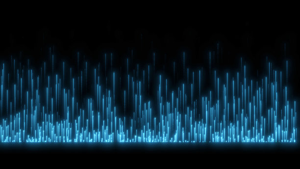 不断增长和流动的技术线图片下载