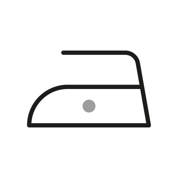 洗衣图标。护理衣物标签上的说明，低温。向量行项分离。图片下载