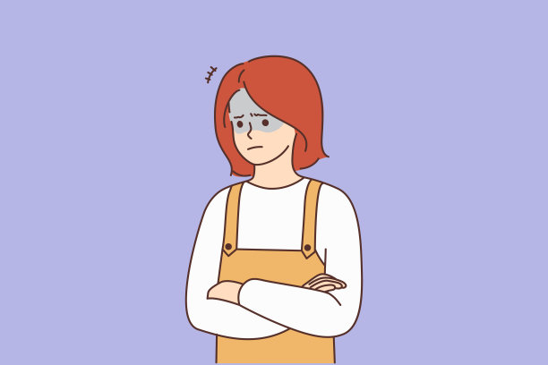 不快乐的女孩感觉忧郁图片下载