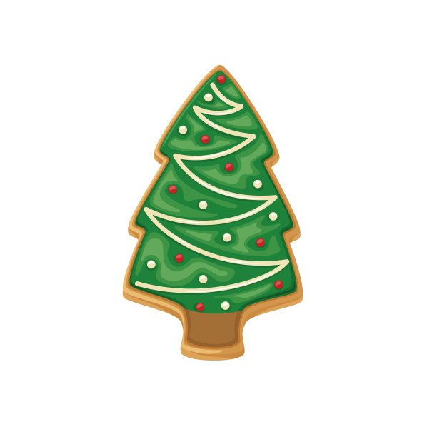 圣诞树饼干图片下载