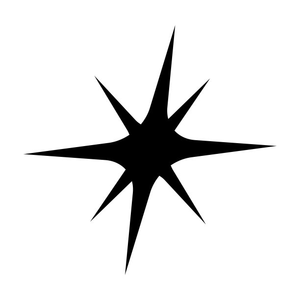 闪耀图标：干净的星星图片下载