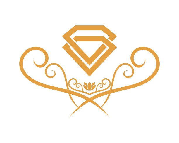 奢华的花与钻石顶部图片下载