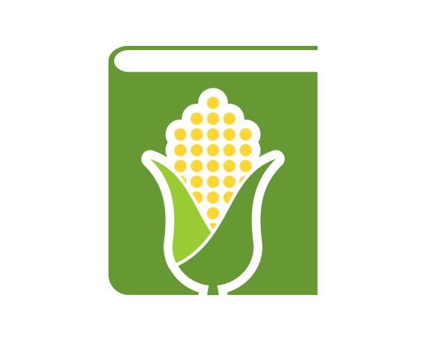 书的形状，里面有玉米图片下载