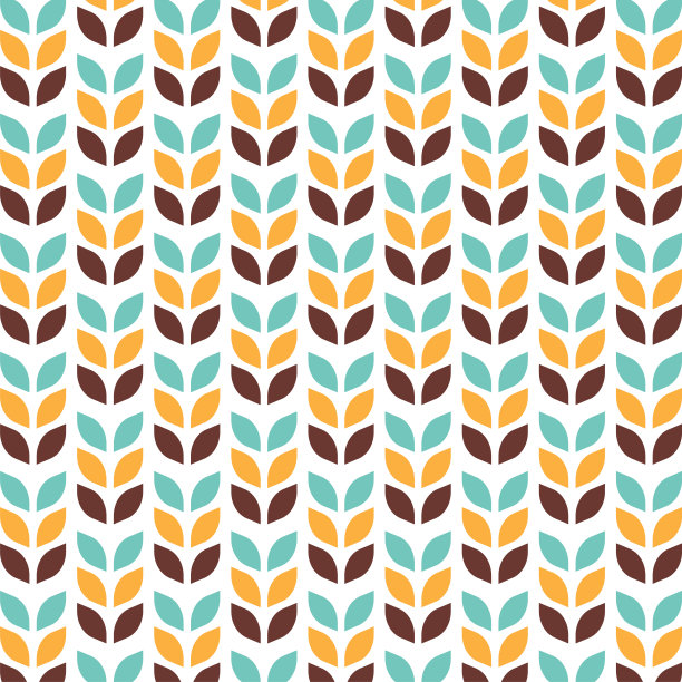 小麦图案墙纸。燕麦的象征。为文本腾出空间。大米的迹象。米色墙纸。图片下载