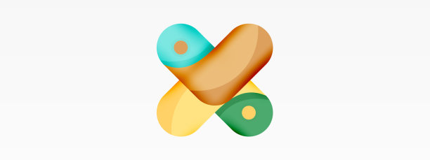 创意几何墙纸圆箭头形状图片下载