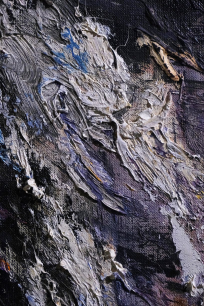 抽象彩色油画布面。图片下载