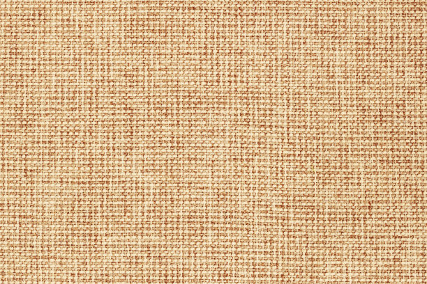 黄麻麻袋布帆布编织质地，图案底色为浅棕色图片下载