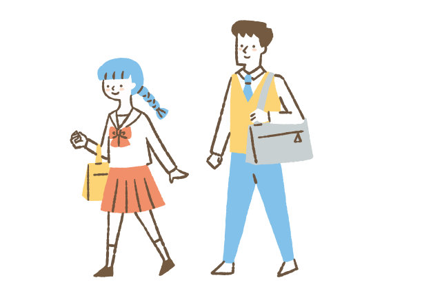 男女学生图片下载