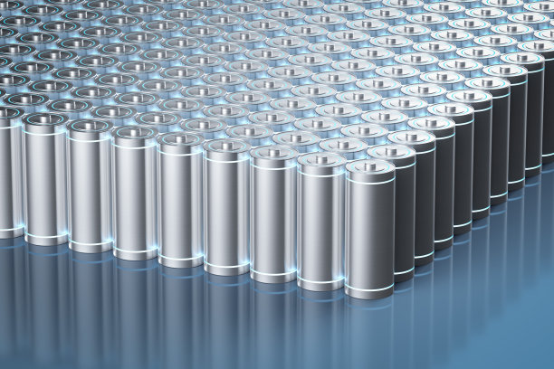 碱性和锂离子或充电电池组图片下载