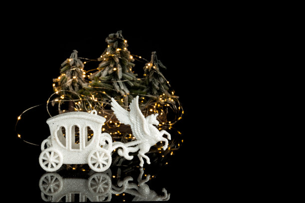 背景圣诞装饰品，特写圣诞玩具图片下载