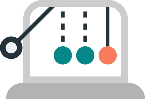 平衡球插画在最小的风格图片下载