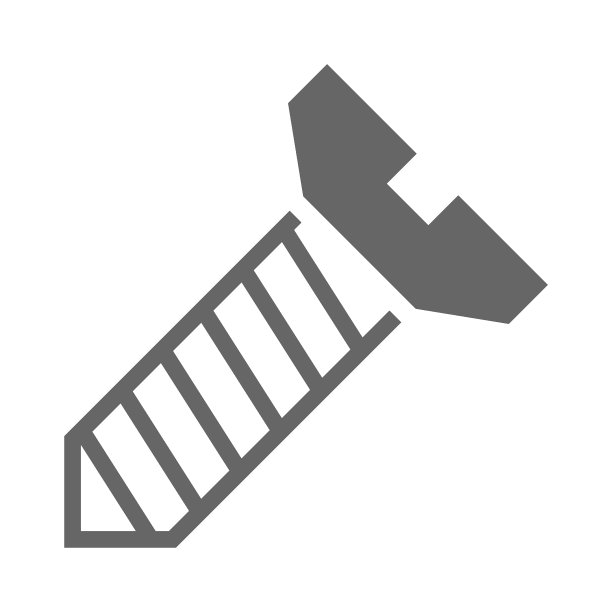 螺丝、螺栓图标logo设计图片下载