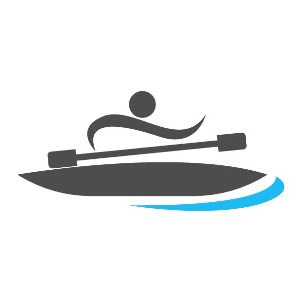 水上运动图标标志设计矢量模板图片下载