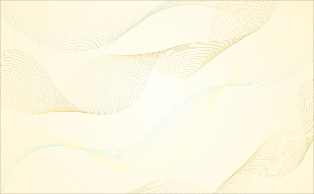 奢华的波浪形状背景与金色装饰股票插图图片下载