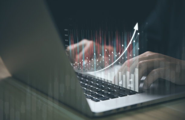 分析股票图表和股票图表。图片下载