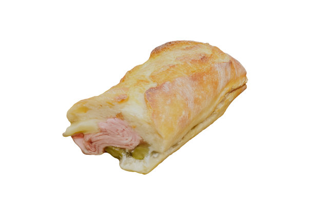 逼真的法式三明治3d渲染图片下载