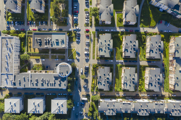 从上面看的住宅建筑图片下载