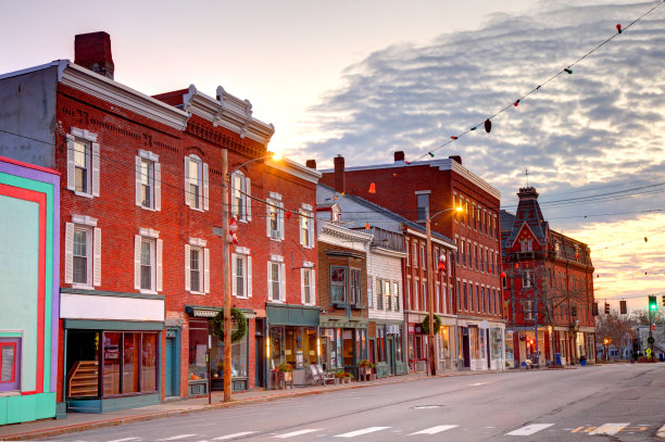 缅因州贝尔法斯特图片下载