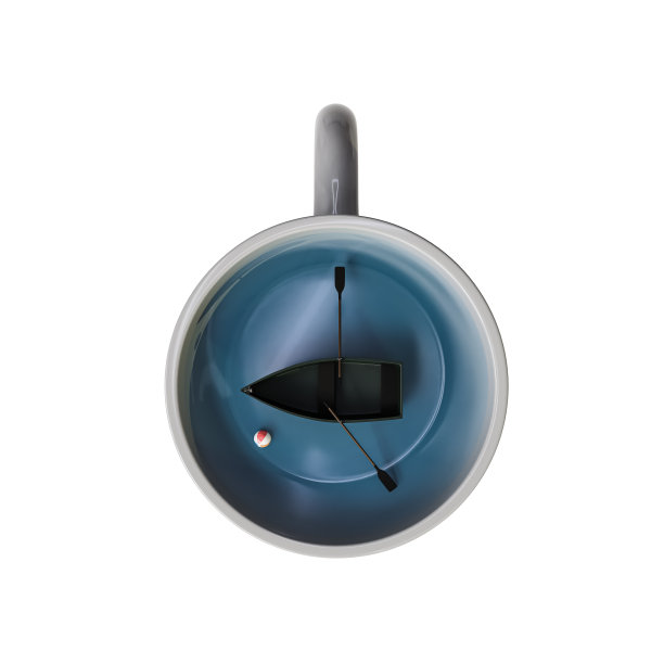 马克杯孤立在白色背景上图片下载