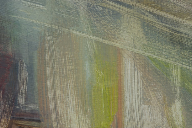 抽象油画。米黄色棕色笔触。图片下载