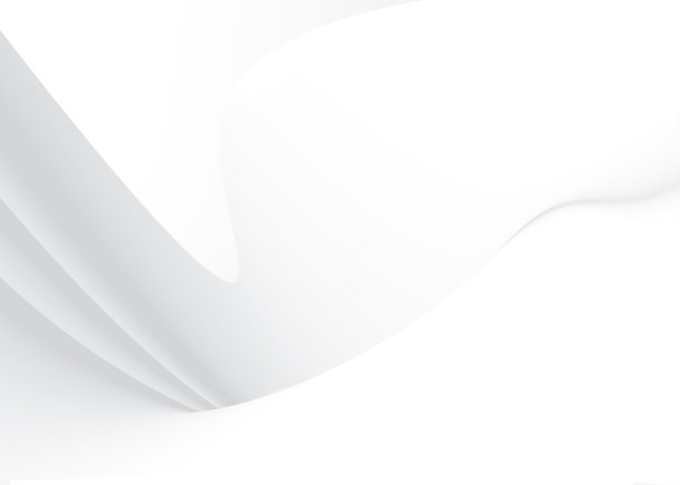 灰色和白色抽象平滑波浪线背景。图片下载