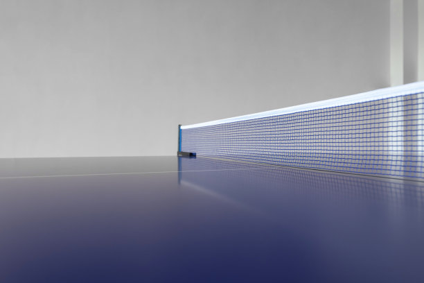 乒乓球和台球网的特写图片下载