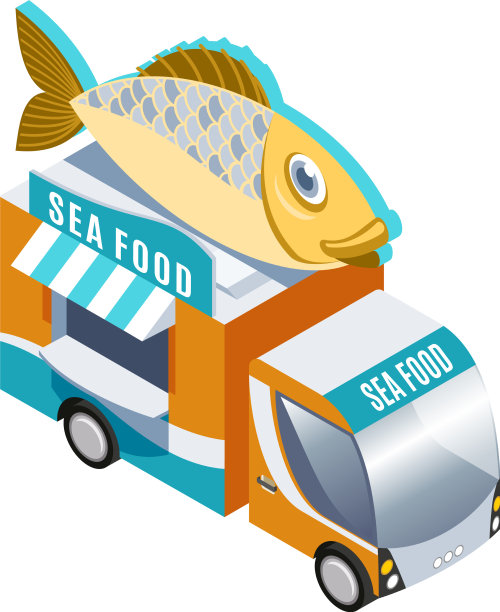 等距餐车图片下载