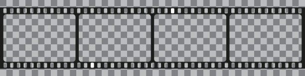 幻灯片。录像胶片带卷。幻灯片经典帧。空白相框图片下载
