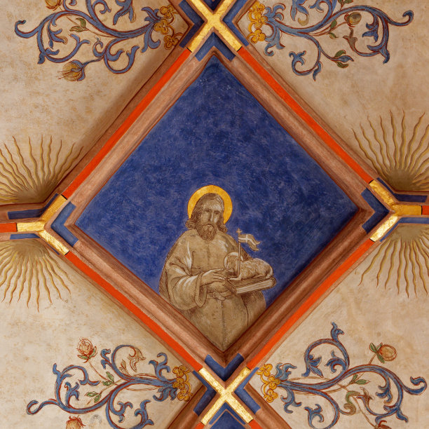 耶稣和羔羊图片下载