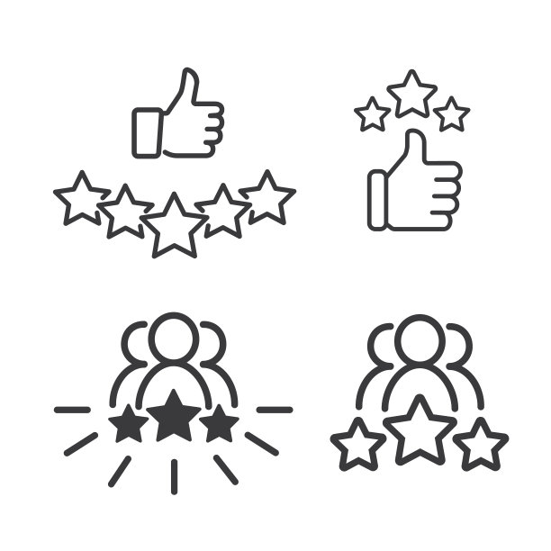 客户评价5颗星和点赞。图片下载