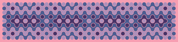 多色喇叭瓷砖连接插图图片下载