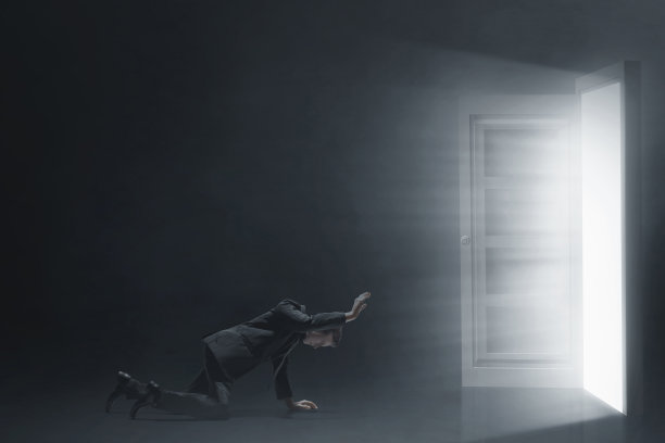 商人从不放弃3d插图图片下载