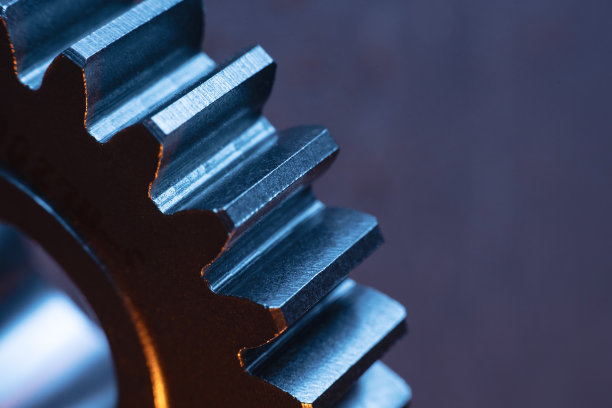 齿轮齿形。变速箱备件。图片下载