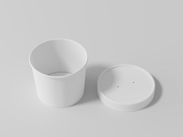 圆纸食品容器图片下载