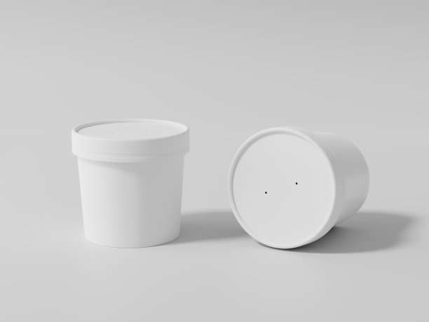 圆纸食品容器图片下载