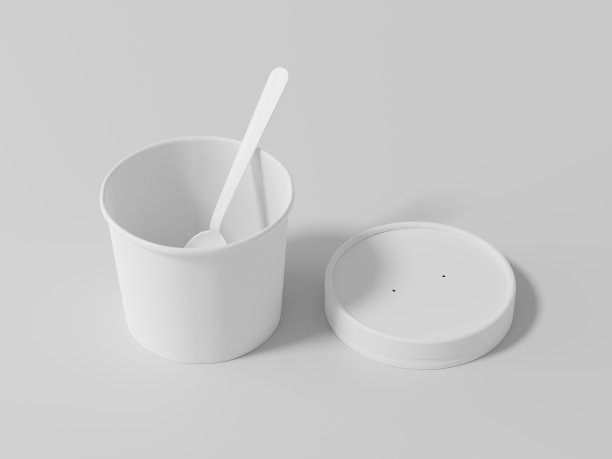 圆纸食品容器图片下载