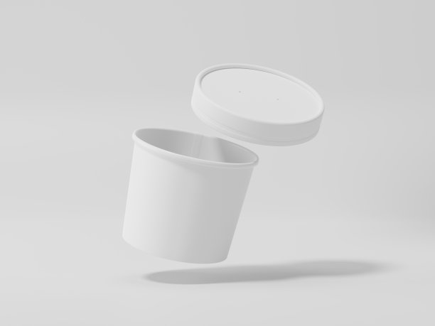 圆纸食品容器图片下载