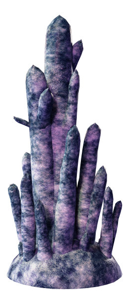 3D渲染柱珊瑚在白色图片下载