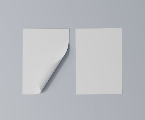 空白的传单图片下载